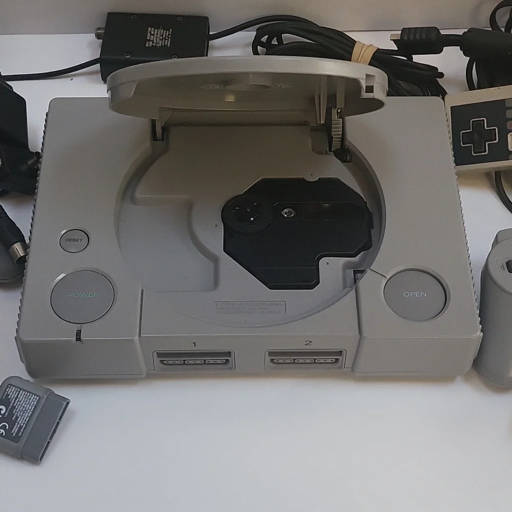 Sony Playstation Model No. SCPH-9001 Console with Accessories Vintage 2000